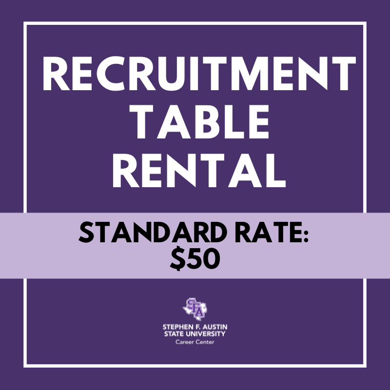 Recruitment Table - Standard Rate
