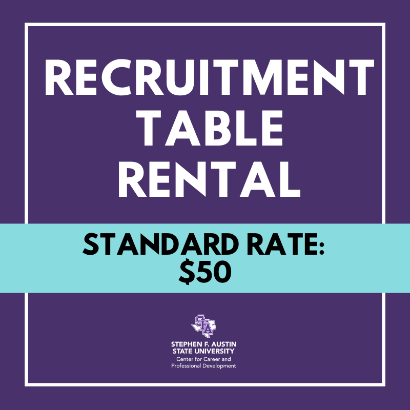Recruitment Table - Standard Rate